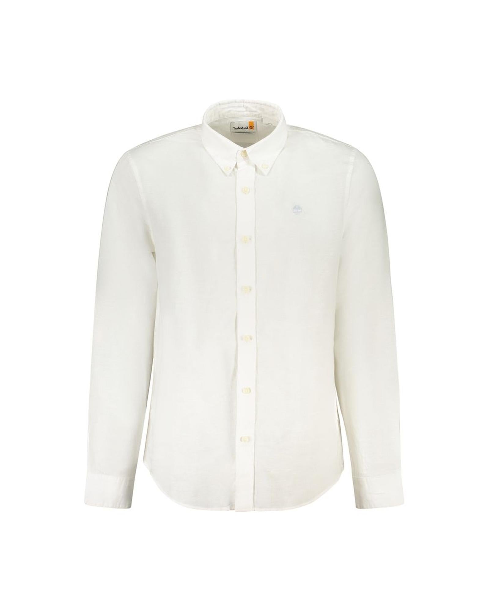 Timberland Men's White Cotton Shirt - L