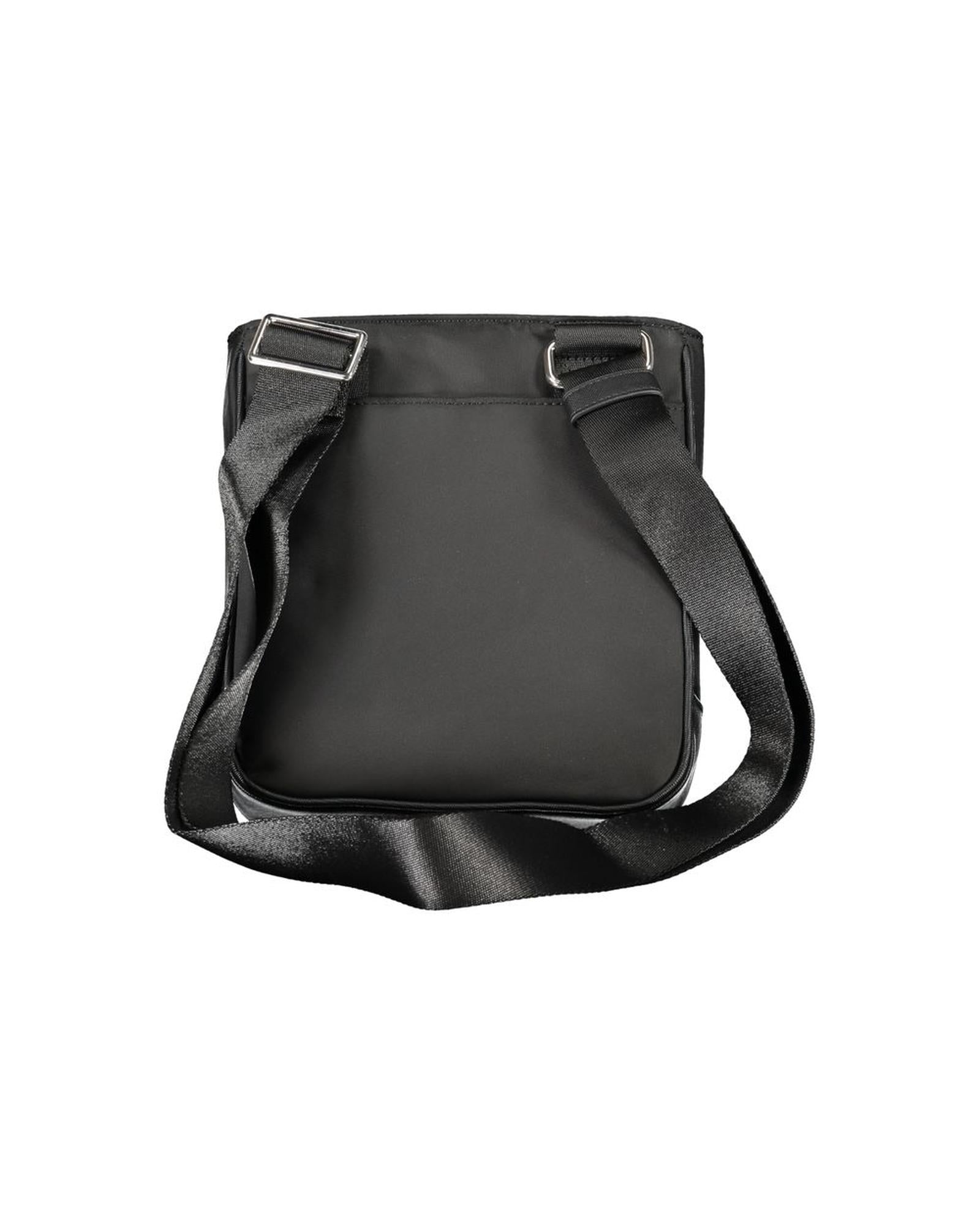 Tommy Hilfiger Men's Black Polyester Shoulder Bag - One Size