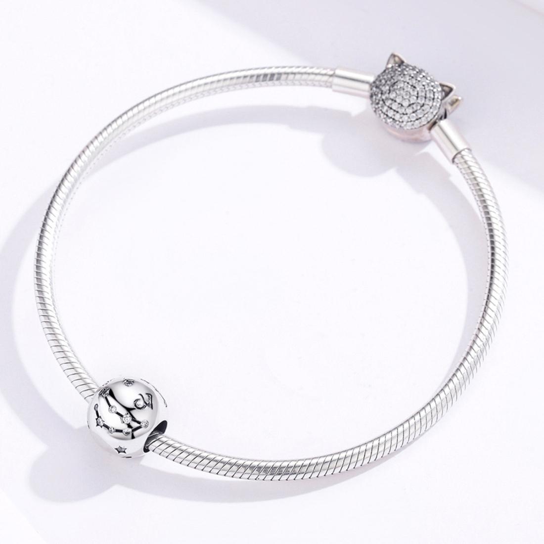 925 Sterling Silver Diy Zodiac Bracelet Beads Capricorn Style - Capricorn