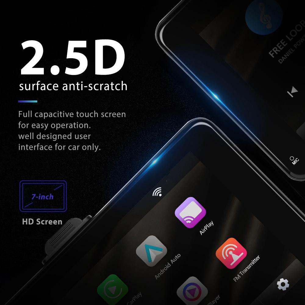 7 Inch Hd Smart Screen Carplay Android Auto 16G Memory Card
