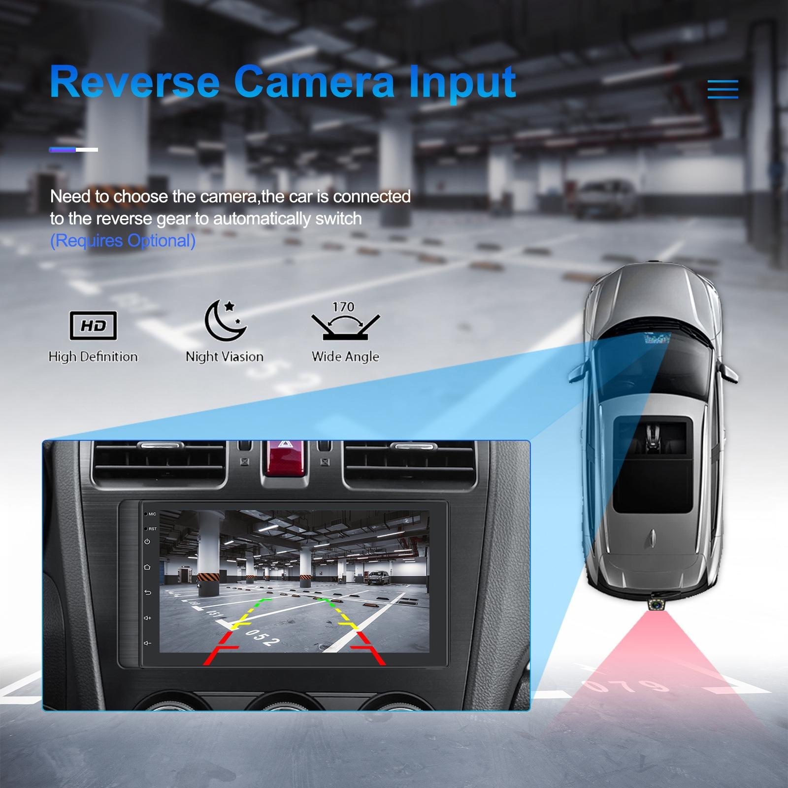 7 Inch Android 11 Carplay Navigation Player - 2 + 32G
