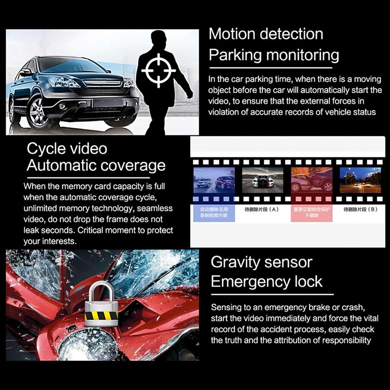 1080p Hd Night Vision Driving Recorder - F22 3.16 no Product Code