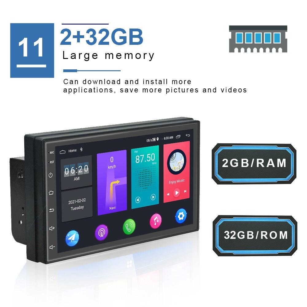 10 Inch Android Wifi Car Navigation Reversing Video Player - 2 + 32G