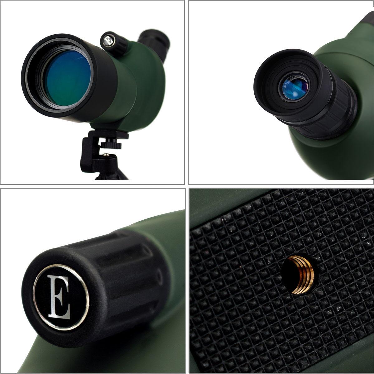 High Definition Birding Scope with Tripod - 25-75x70 - Green Film - 15Mm Eyepiece