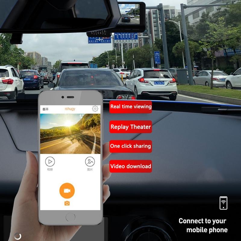 Hd Wifi Adas Driving Recorder with Usb Port