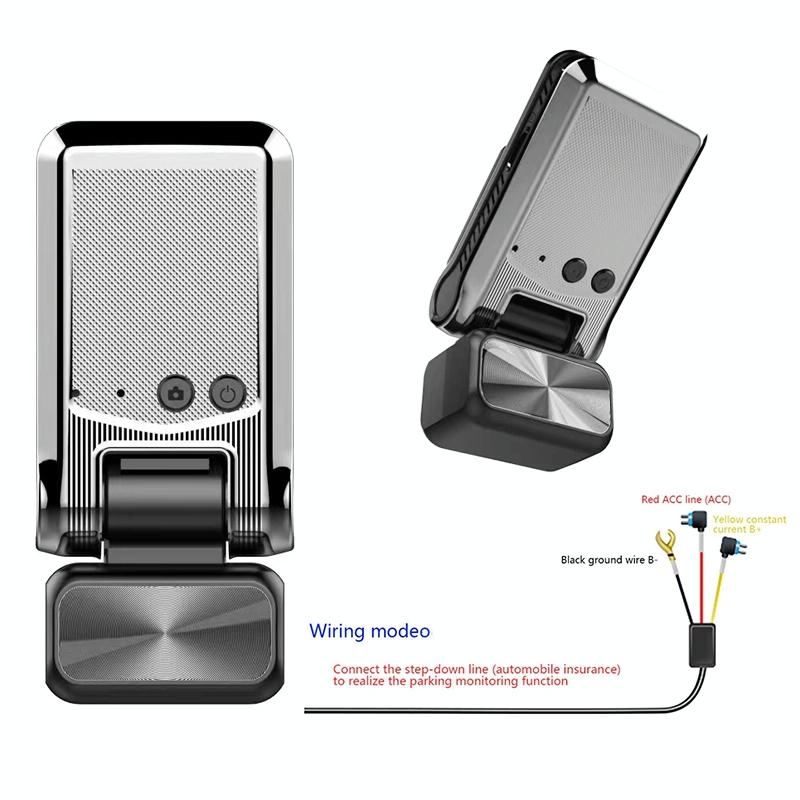 2k Dual Camera Wifi Car Dash Cam with Night Vision