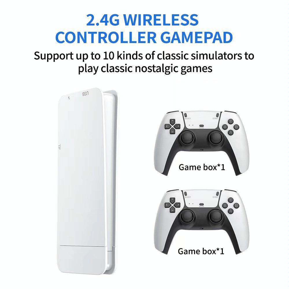 4K Dual Handle Game Console With 30K Games Hdmi And 128G Storage - M15 128G 30000 Games