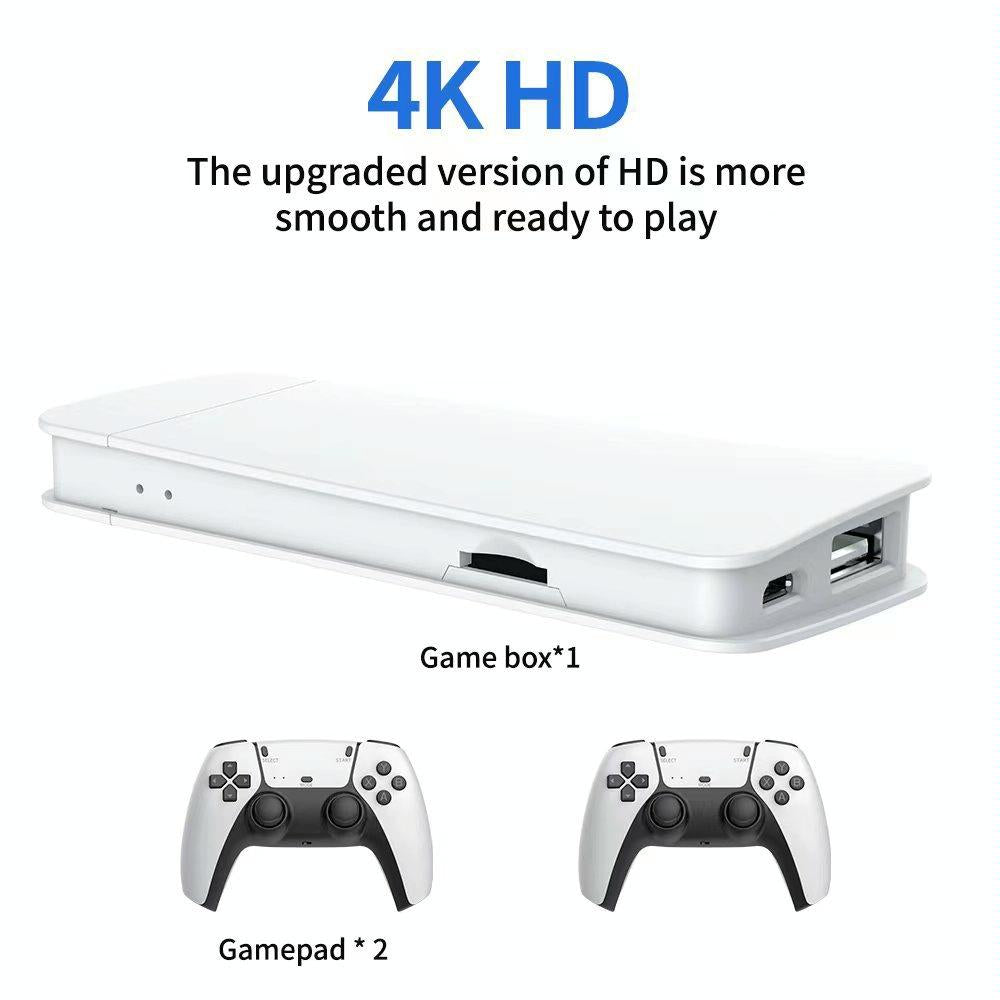 4K Dual Handle Game Console With 30K Games Hdmi And 128G Storage - M15 128G 30000 Games
