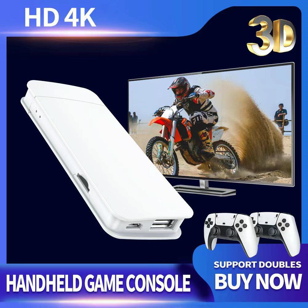 4K Dual Handle Game Console With 30K Games Hdmi And 128G Storage - M15 128G 30000 Games