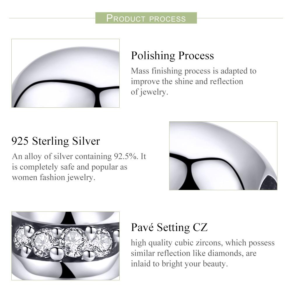 925 Sterling Silver Surprise Skull Bead For Diy Bracelet