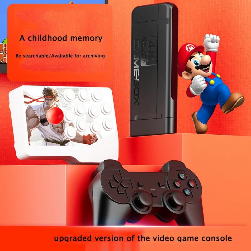 Wireless K9 Game Console With 15000 Built-In Games For Tv Double Battle Simulation - 64G