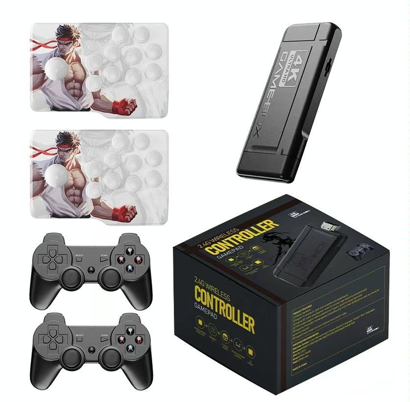 Wireless K9 Game Console With 15000 Built-In Games For Tv Double Battle Simulation - 64G