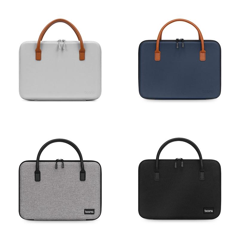 Waterproof Multifunctional Computer Bag - Black Oxford