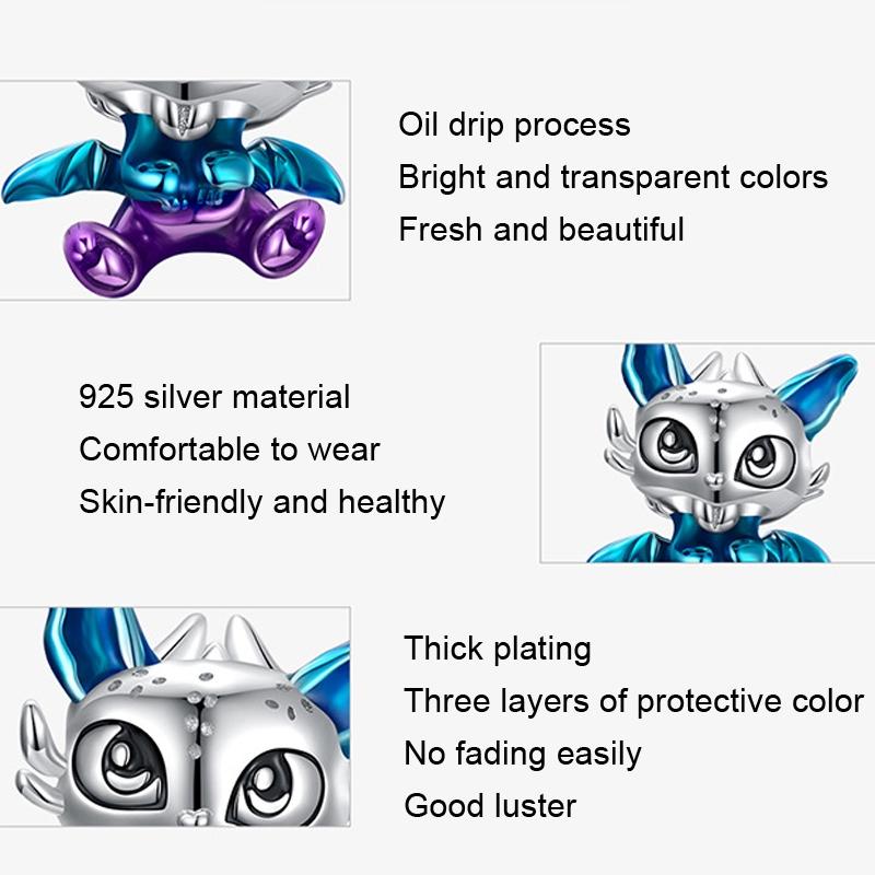 925 Sterling Silver Oil Drip Bracelet Accessory