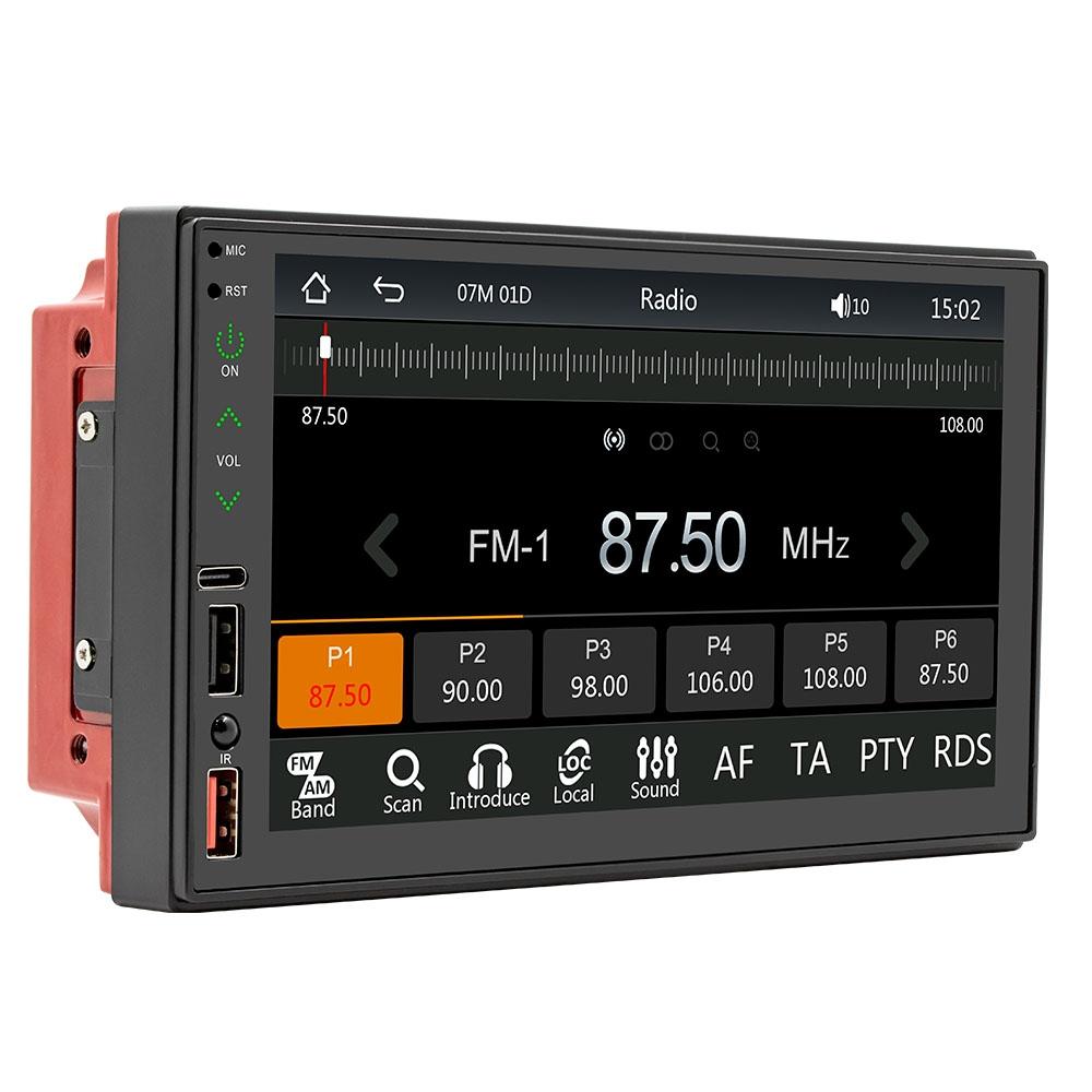 7 Inch Wireless Carplay Mp5 Player - Bluetooth / Reverse / Mobile Internet