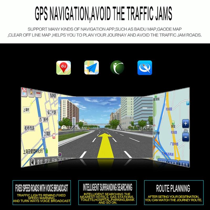 7 Inch Car Android Radio Receiver Fm / Bluetooth / Tf / Gps / Wifi 2Gb + 32Gb