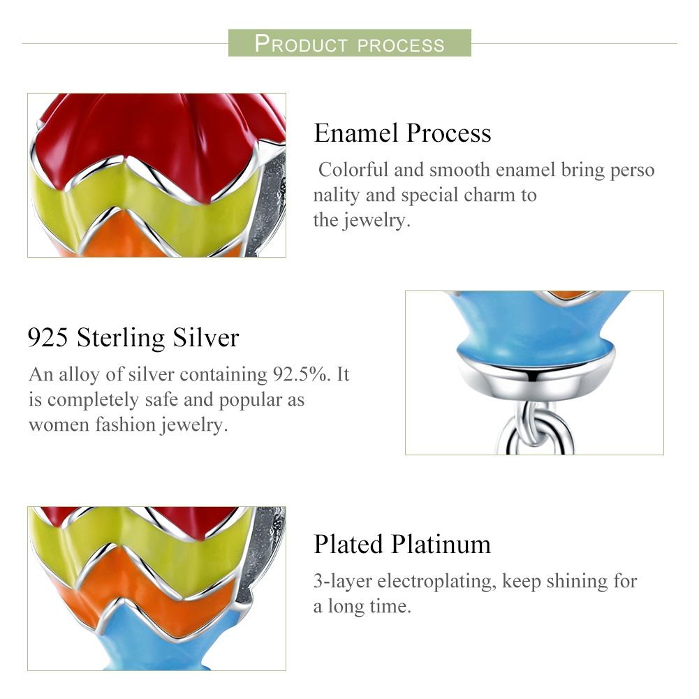 925 Sterling Silver Turkish Balloon Beads Necklace