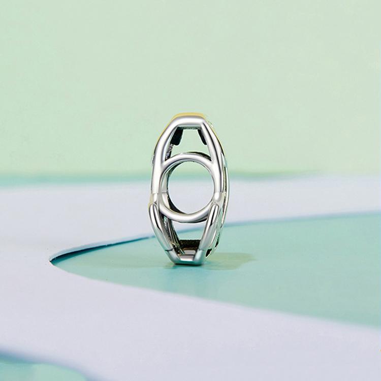 925 Sterling Silver Dog Bead Bracelet Cute & Hollow