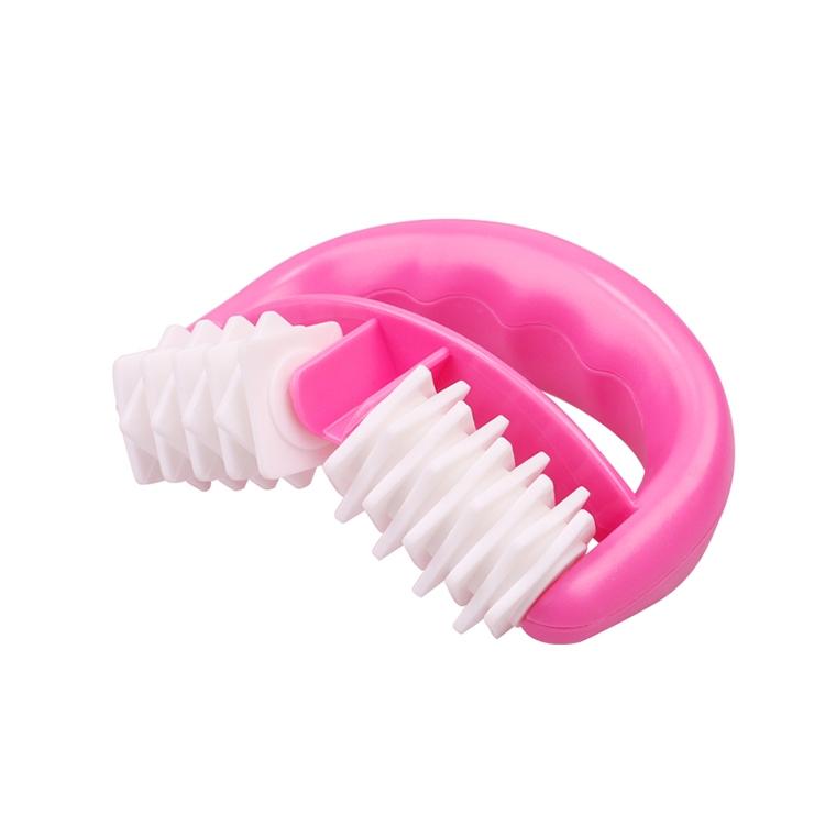 Portable Meridian Massager Compact Roller For Muscle Relief - Rose Red Piece