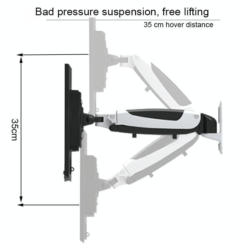 Telescopic Wall-mounted Monitor Stand - Factory Colour