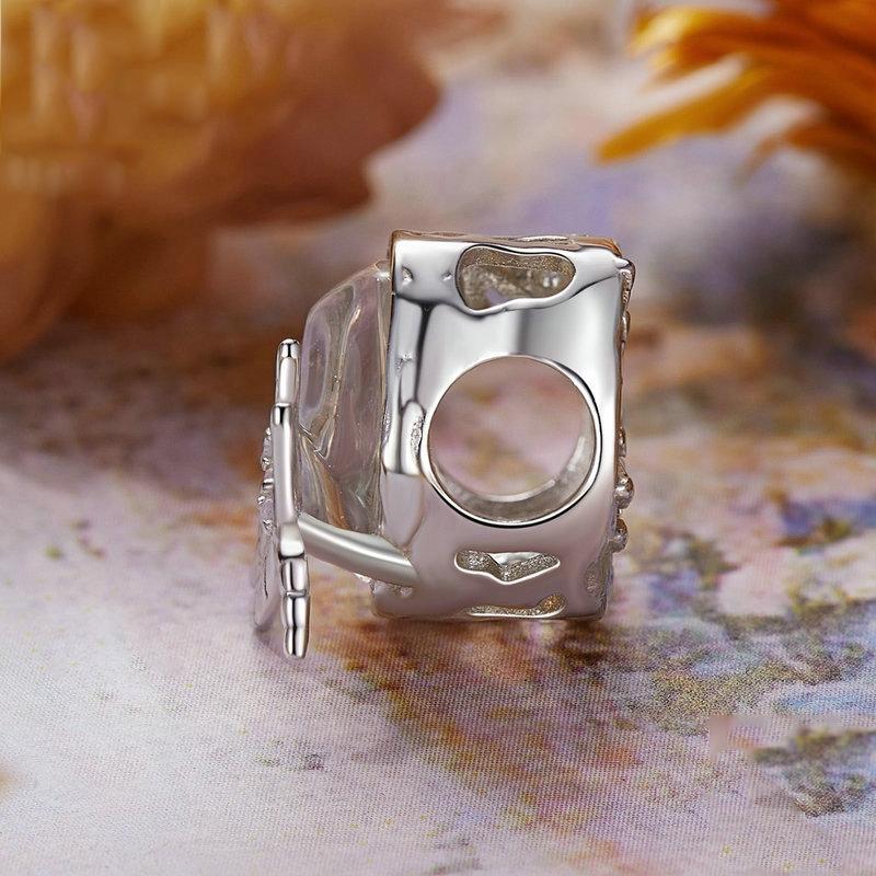 925 Sterling Silver Dragonfly Diy Beads