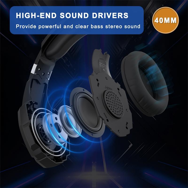 2.1M Gaming Headset With Mic Kotion Each G9000 Plus - Black