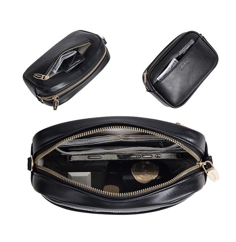 Small Square Pu Crossbody Bag For Women High Capacity - White