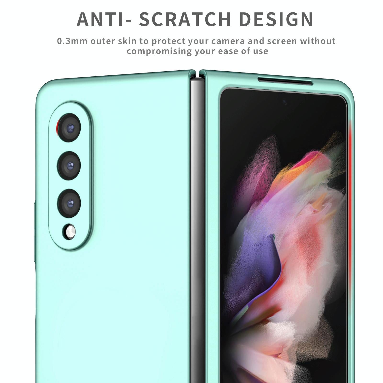For Samsung Galaxy z Fold4 5G Foldable Armor Phone Case - Compact and Durable - Pink