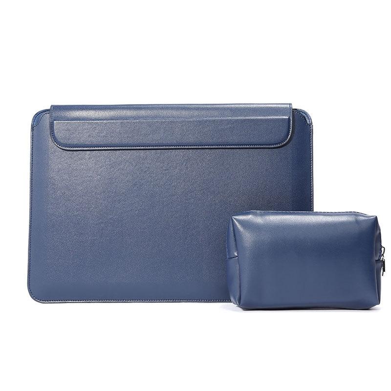 13-inch Multifunctional Laptop Stand Bag - Black - Gray