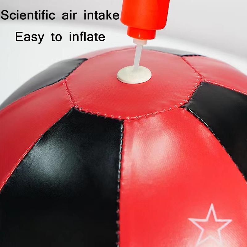 Desktop Boxing Speed Ball With Reaction Target - Red / Black