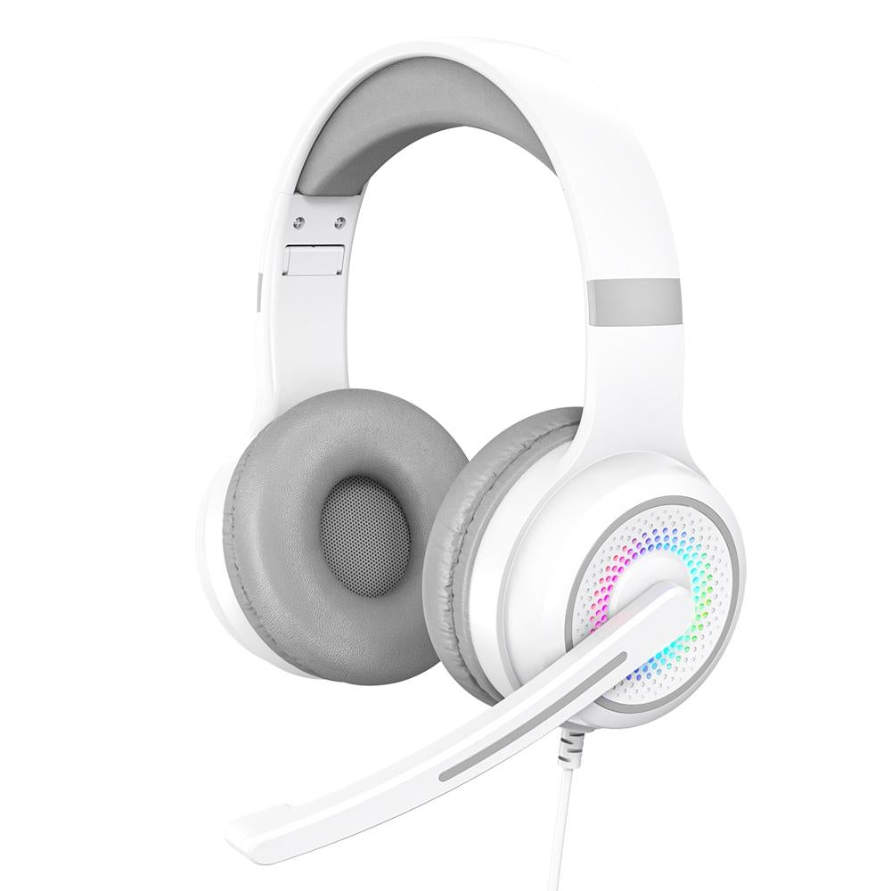 Led Bass Stereo Gaming Headset With Mic - Blue