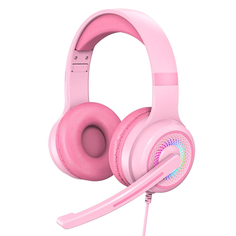 Led Bass Stereo Gaming Headset With Mic - Blue