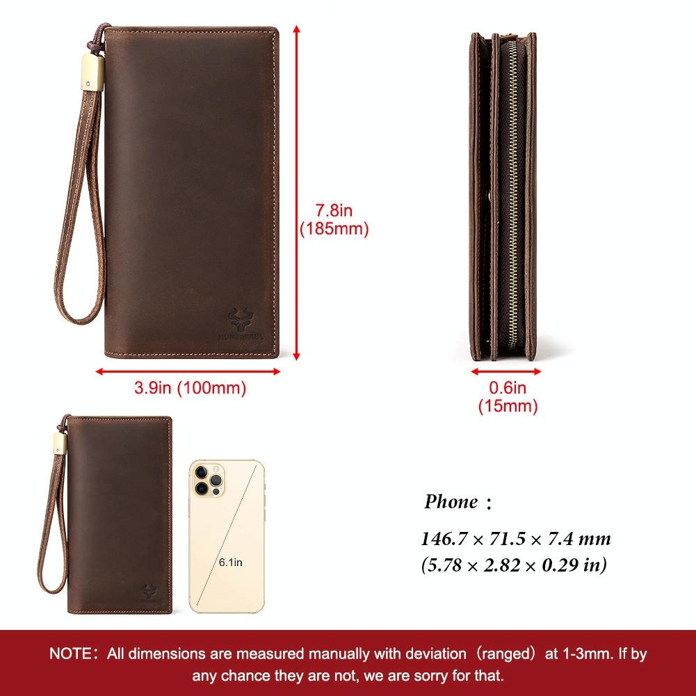 Men Leather Rfid Wallet - Sleek Design