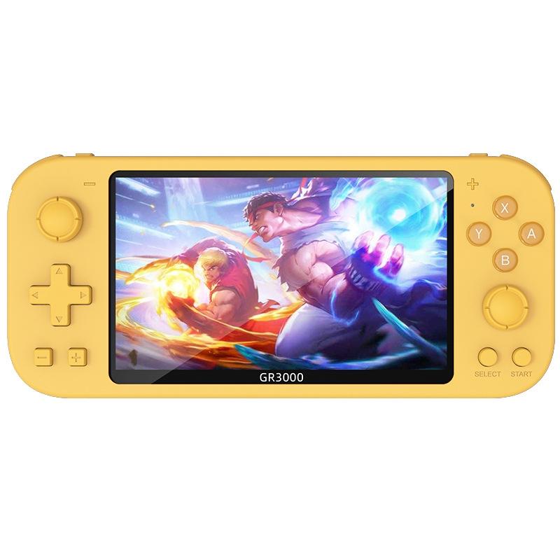 Portable Dual-Handle Game Console - Rg3000 - Pink