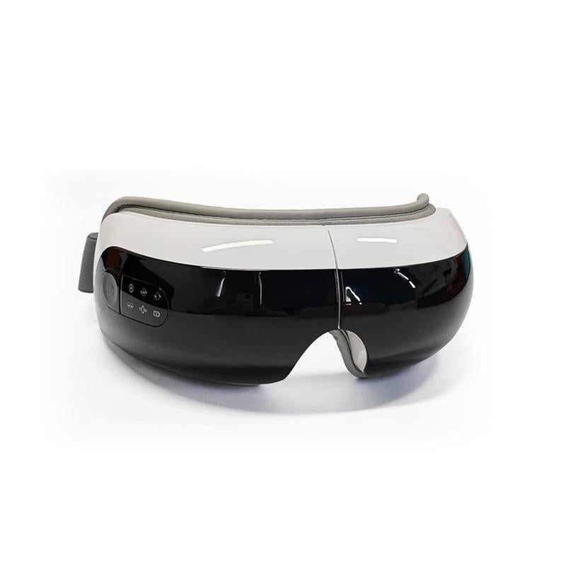 Adjustable Eye Massager With Hot Compress Black - Black