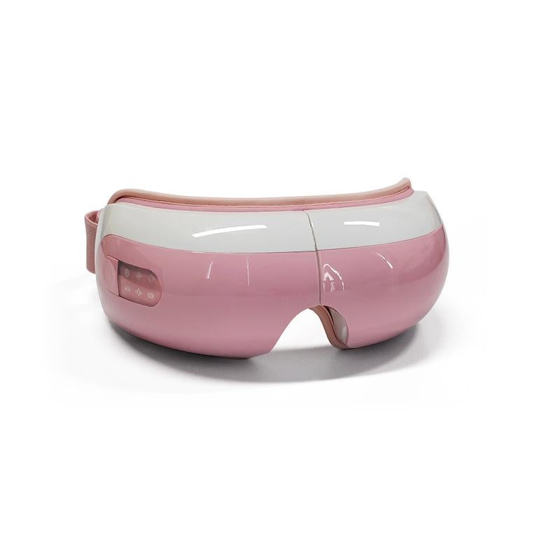Adjustable Eye Massager With Hot Compress Black - Black
