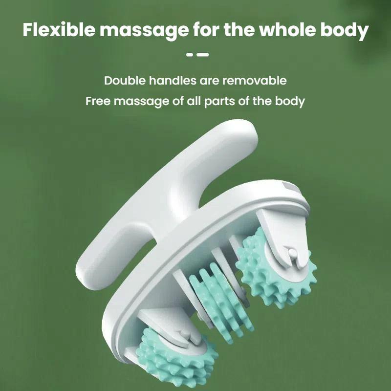 Kedu Slimming Leg Roller Inner Thigh & Calf Massager - Avocado Green