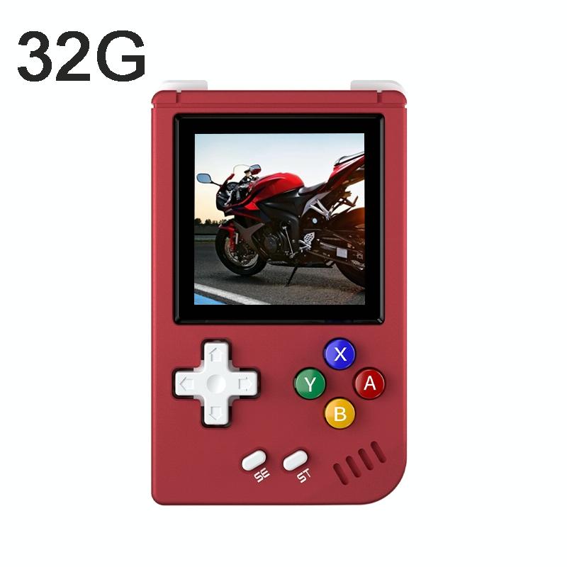 Retro Game Console - 128G 5000 Games 1.54 Ips Linux - Blue - 128G 5000 Games