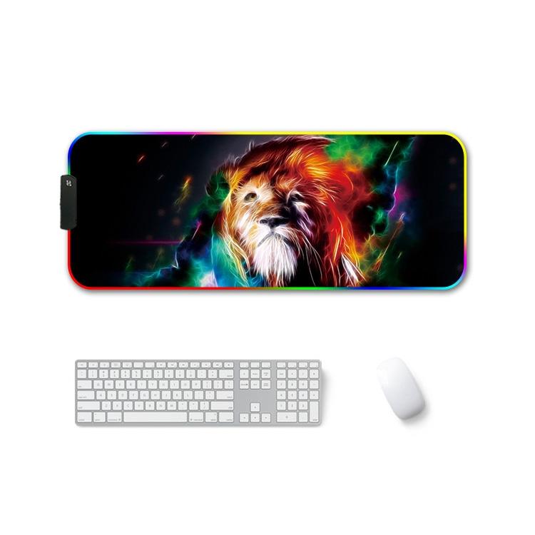 Rgb Non Slip Mouse Pad With Thermal Transfer - Vast Starry Sky