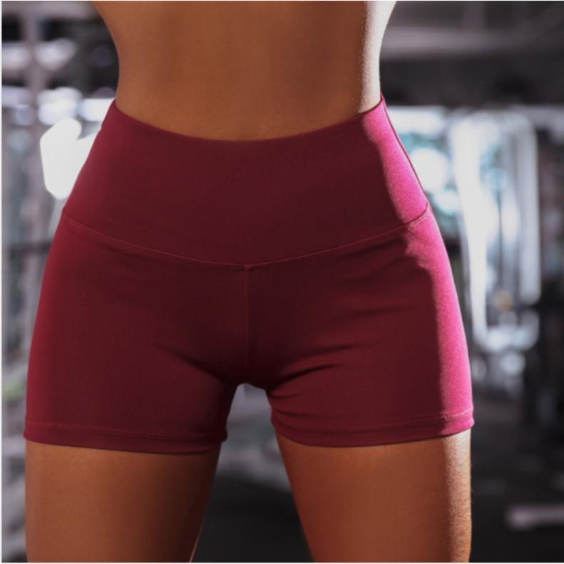 Fitness Yoga Shorts For Women Outdoor Jogging & Hiking Trunks-Medium - Black