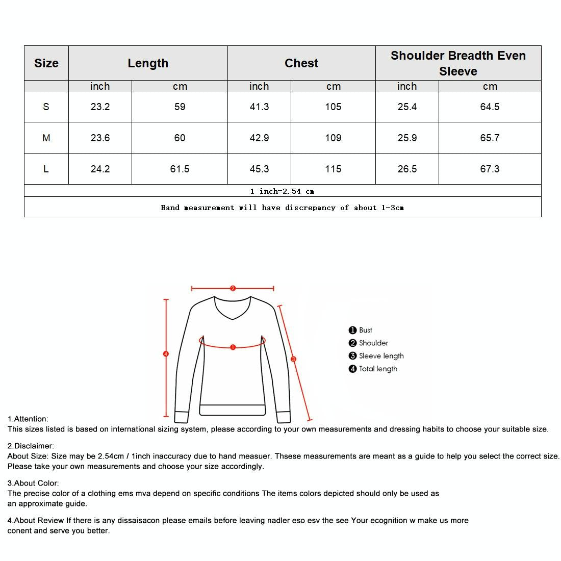 Fall Winter Women Knitted Long Sleeve Sweater Pullover Brown - L