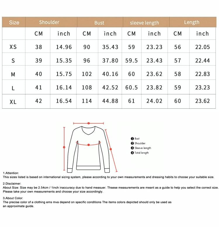 Women Striped Knitwear Loose Stand-Up Collar Pullover Sweater - Red And White - M