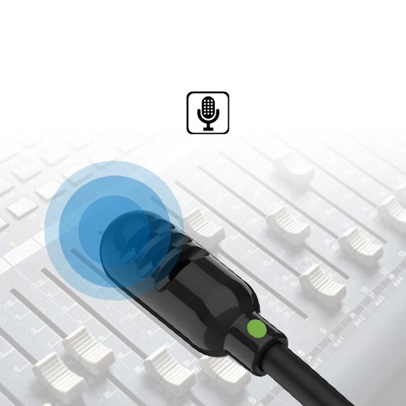 Kids' Headset With Mic 1.8M Cable Star Flag - White