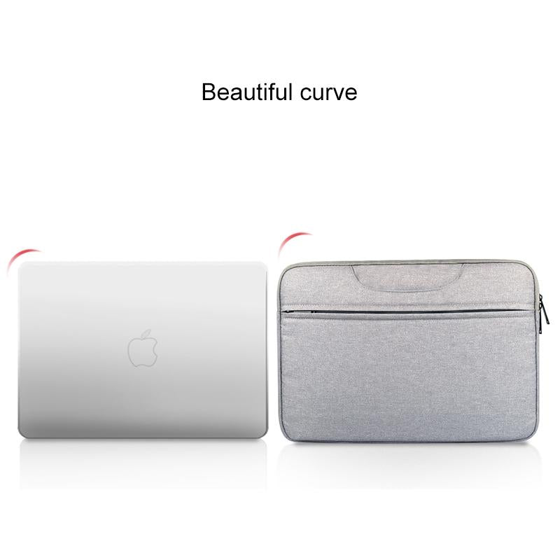 Lightweight Laptop Bag with Durable Zipper for Macbook Samsung Sony Dell Alienware Chuwi Asus Hp - Black