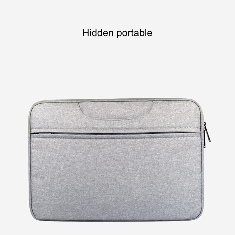 Lightweight Laptop Bag with Durable Zipper for Macbook Samsung Sony Dell Alienware Chuwi Asus Hp - Black