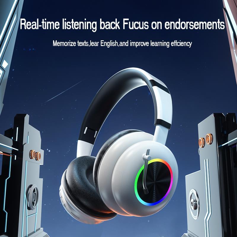 Foldable Wireless Headset With Mic Ke-29 - Pink