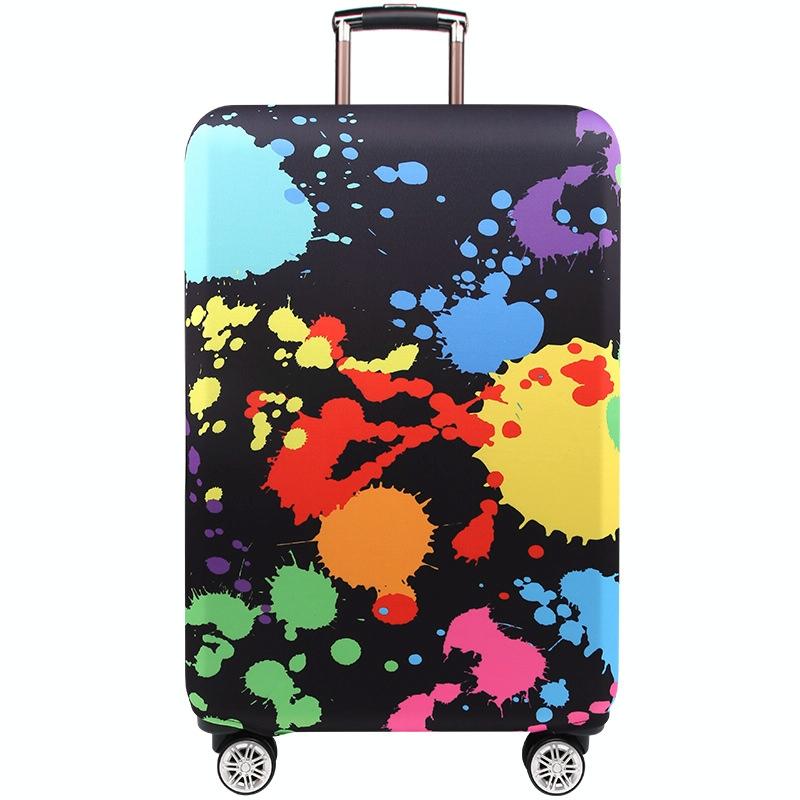 Protective Luggage Cover - Durable Elastic Anti-dust - Small Size - European Sights