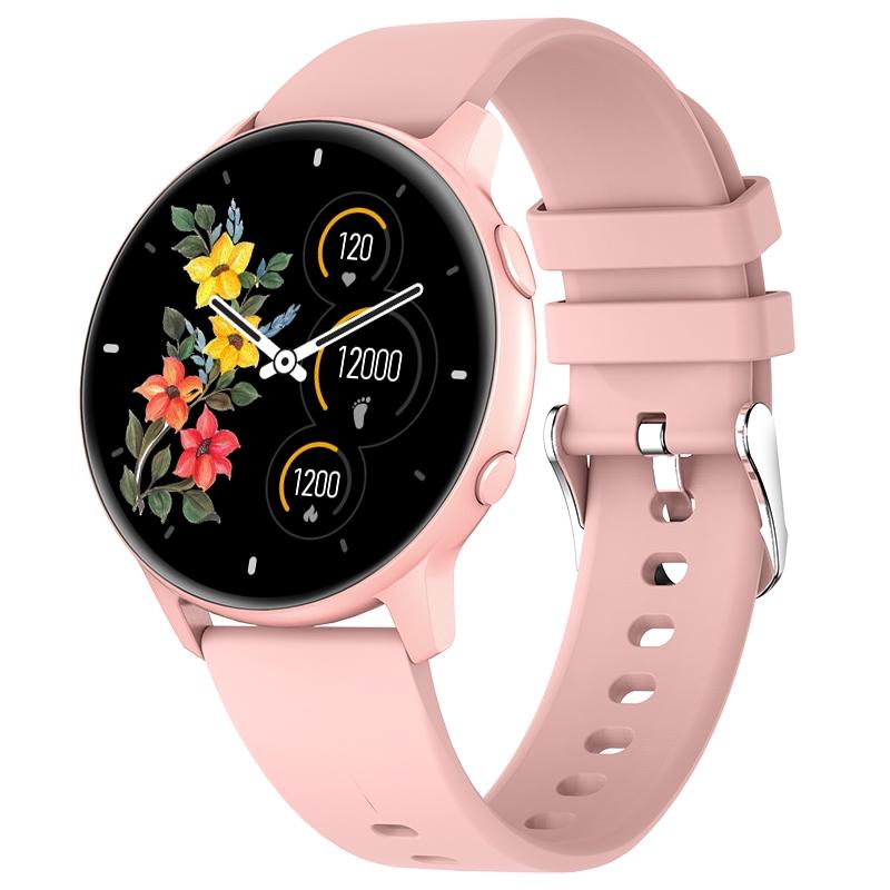 Waterproof Smart Watch With Colour Screen - Ip68 - Blue