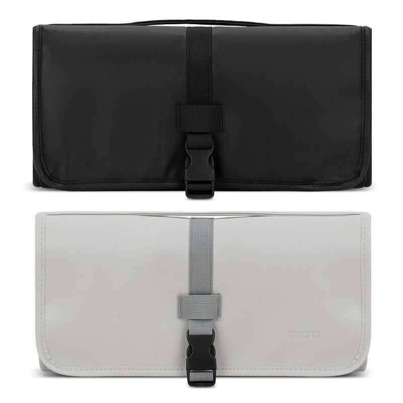 Portable Storage Bag for Dyson Hair Curler - Pu Leather - Grey