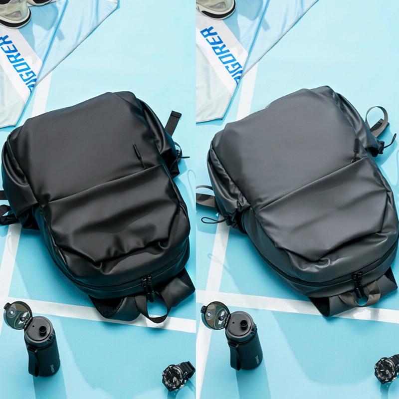 Versatile Double Laptop Backpack for Students and Professionals - Grey